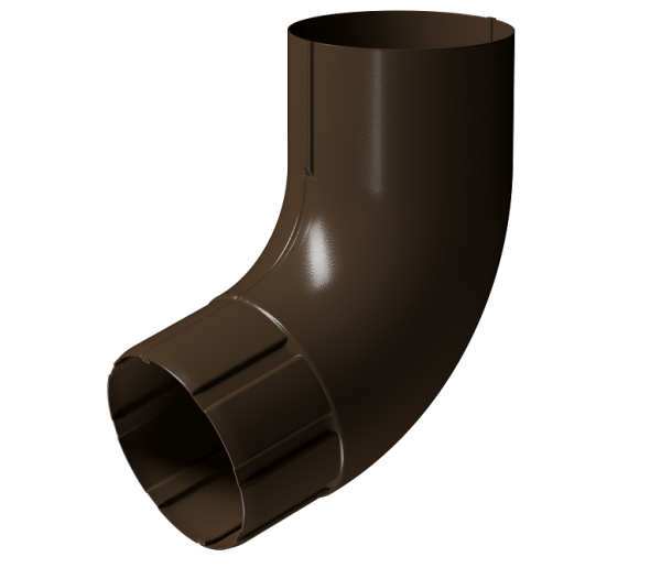 Колено 72° D90 Döcke STAL PREMIUM Каштан, (RAL 8017) купить в Кропоткине