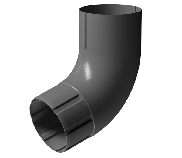 Колено 72° D90 Döcke STAL PREMIUM Графит, (RAL 7024) купить в Кропоткине