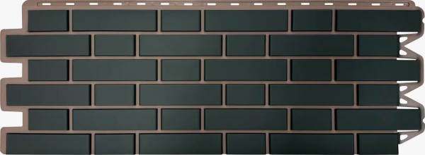 Фасадная панель Альта-Профиль, Кирпич Клинкерный, Графит купить в Кропоткине