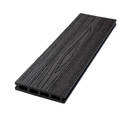 Террасная доска из ДПК ECODECKING Экстра плюс Графит