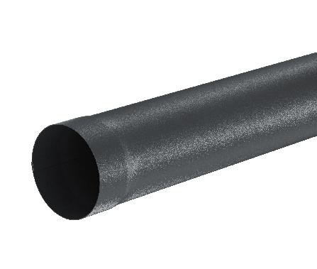 Водосток Aquasistem, Система 150/100 - Труба водосточная 1.00м RR 23 Маренго matt купить в Кропоткине
