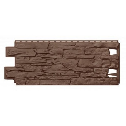 Фасадная панель VOX VILO Solid Stone Коричневый купить в Кропоткине