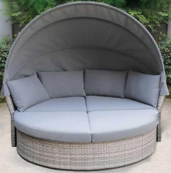 Диван-Трансформер AFINA плетеный из иск. ротанга AFM-325G Grey купить в Кропоткине