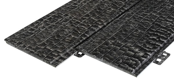 Фиброцементные панели FCSPRO Decor Wood Click Угольное купить в Кропоткине