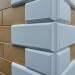 Угол Наружный к Фасадным Термопанелям Доломит Дагестанский Камень 400 мм Белый купить в Кропоткине