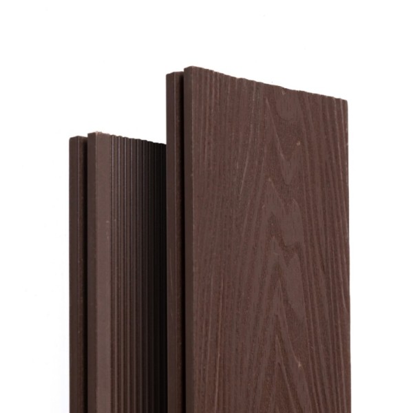 Террасная доска Ecodecking Экстра 3D полнотелая Графит купить в Кропоткине