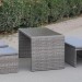 Диван-Трансформер AFINA плетеный из иск. ротанга S330G-W78 Grey купить в Кропоткине