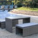 Диван-Трансформер AFINA плетеный из иск. ротанга S330G-W78 Grey купить в Кропоткине