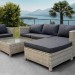 Комплект мебели AFINA плетеной из иск. ротанга YR821G Grey/Grey купить в Кропоткине