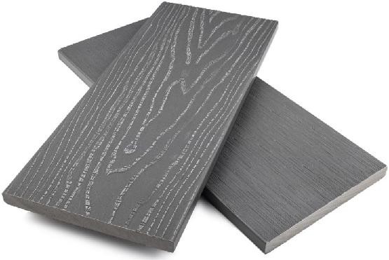 Заборная доска ДПК полнотелая NanoWood Серый купить в Кропоткине