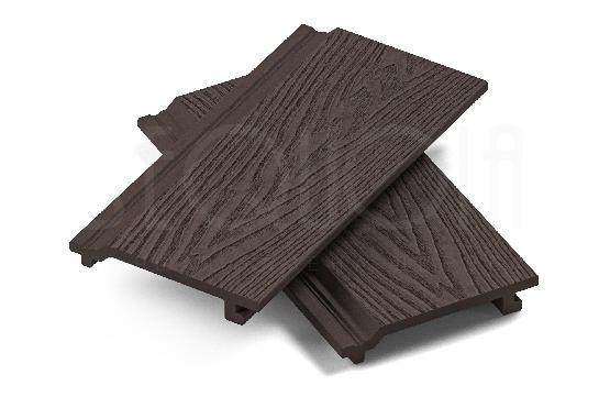 Доска фасадная ДПК 3D SEQUOIA Evolution WOOD BROWN купить в Кропоткине