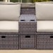 Комплект мебели AFINA плетеной из иск. ротанга AFM-330B Brown купить в Кропоткине