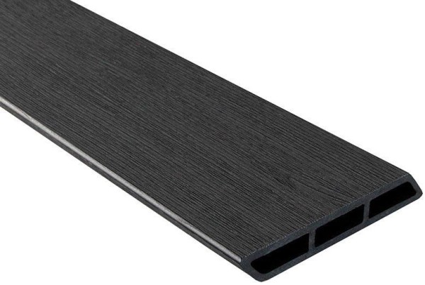 Доска Ромбус 3D ДПК Outdoor STORM BLACK черная купить в Кропоткине