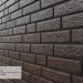 Фасадная панель Ю-Пласт Стоун Хаус Кирпич Коричневый купить в Кропоткине