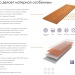 Фибросайдинг DECOVER 3600 x 190 x 8 мм Mokko купить в Кропоткине