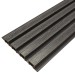 Фасадная доска из ДПК Faynag Wood Рейка Мокрый Асфальт купить в Кропоткине