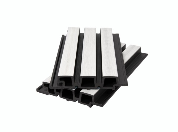 Фасадная панель брусковая двухцветная co-extrusion, white купить в Кропоткине