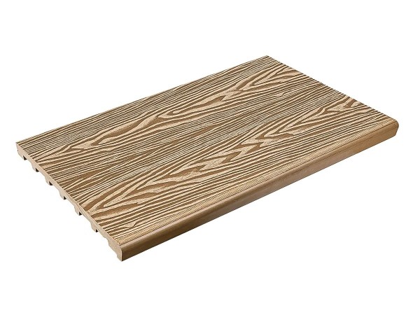 Ступень полнотелая из ДПК Deckart Step 3D Орех купить в Кропоткине