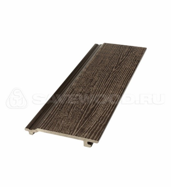 Сайдинг из дпк savewood sw-sorbus радиальный распил темно-коричневый купить в Кропоткине