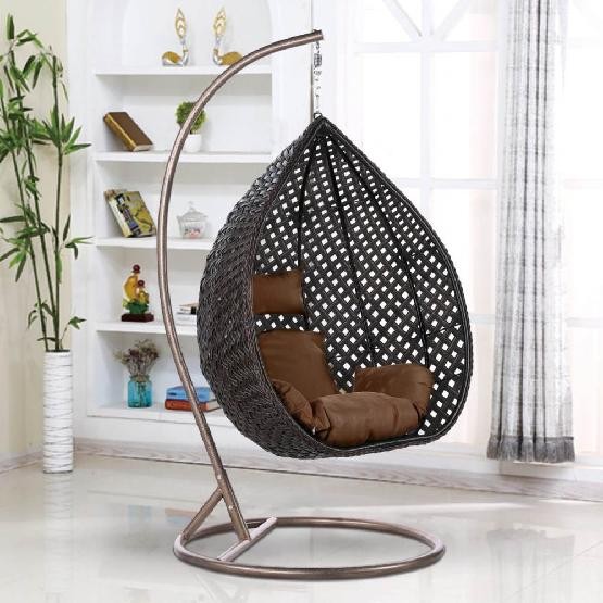 Кресло Подвесное из искусственного ротанга AFM-250B-L Brown купить в Кропоткине