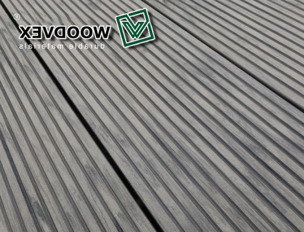 Террасная доска из ДПК WOODVEX Select Colorite Серый дым купить в Кропоткине