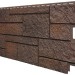 Фасадная панель VOX Sandstone (Сандстоун) темно коричневый купить в Кропоткине
