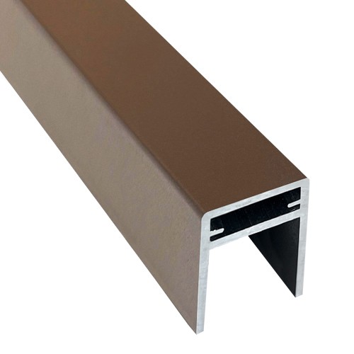 П-профиль Алюминиевый EasyDecking 35x25 Венге купить в Кропоткине