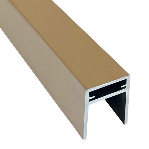 П-профиль Алюминиевый EasyDecking 35x25 Дуб купить в Кропоткине