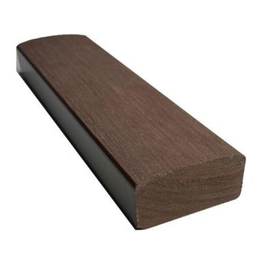 Лавочный брус Ecodecking Некст полнотелый брашированный 70х35 шоколад (под заказ) купить в Кропоткине
