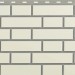 Фасадная панель Альта-Профиль, Кирпич Клинкерный, Белый купить в Кропоткине