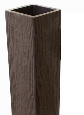 Столб опорный Woodvex Co-Extrusion Венге купить в Кропоткине