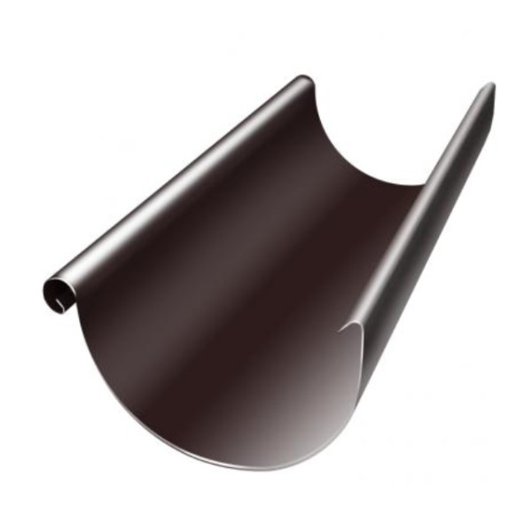 Водосток Grand Line 125x90 – Желоб 3м RAL 8017 купить в Кропоткине