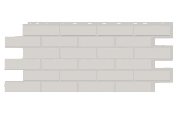 Фасадная панель T-Siding Кирпич Модерн Эко Уайт купить в Кропоткине