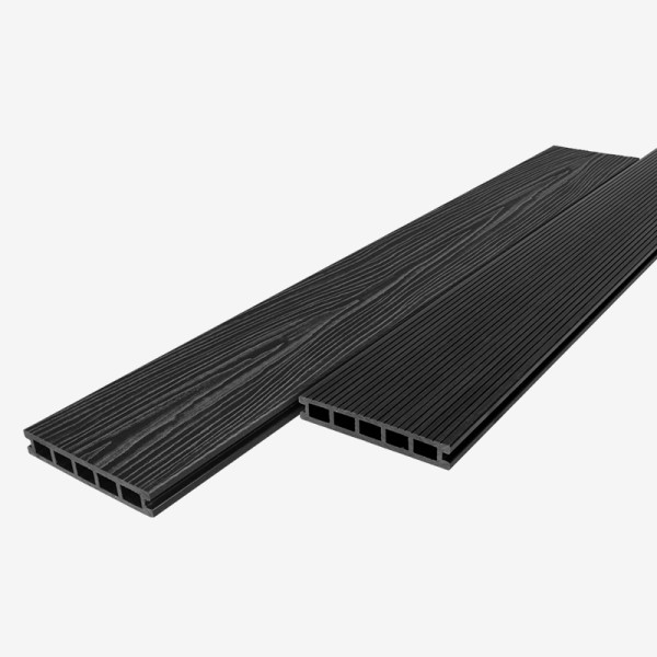 Террасная доска из ДПК RusDecking Unodeck Ultra - Графит купить в Кропоткине