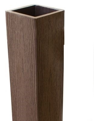 Столб опорный Woodvex Co-Extrusion Темно - Коричневый купить в Кропоткине