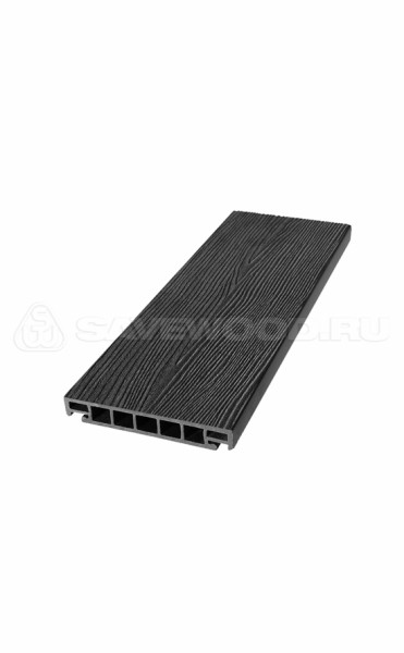 Террасная доска из ДПК SW Salix (S) (R) черный купить в Кропоткине